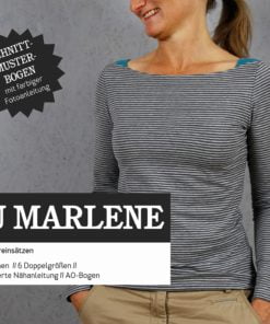 Studio Schnittreif FRAU MARLENE Basicshirt mit Schultereinsätzen