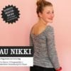 Studio Schnittreif FRAU NIKKI Basicshirt mit Tiefen Rückenausschnitt