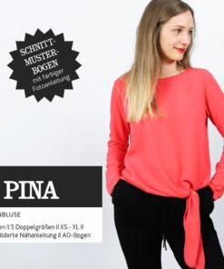 Studio Schnittreif FRAU PINA Entspannte Knotenbluse