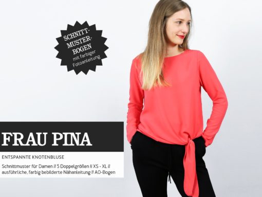 Studio Schnittreif FRAU PINA Entspannte Knotenbluse