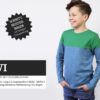 Studio Schnittreif LEVI Langarmshirt mit Colourblocking