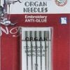 Nähmaschinennadeln Organ ANTI-Glue