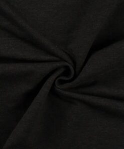 French Terry Uni dark grey melange