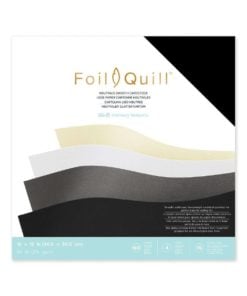 FOIL QUILL Cardstock neutral 12
