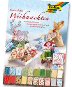 Folia Motivblock Weihnachten III