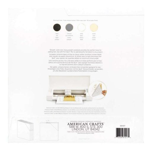 FOIL QUILL Cardstock neutral 12" x 12 " – Bild 3