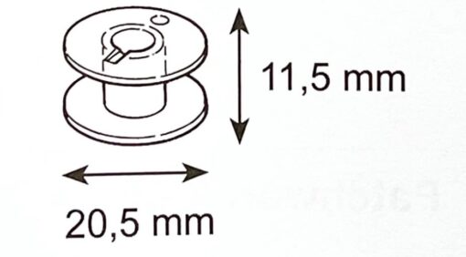 Juki Unterfaden Spulen G-F-DX-NX-UX Serie 2