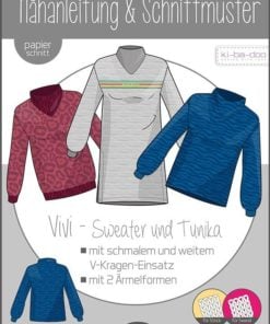 Schnittmuster Kibadoo Vivi Sweater Damen Stoffstübli