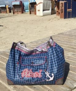 Schnittmuster Farbenmix Pernille Shopper und Beachbag stoffstübli