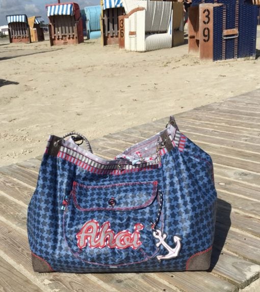 Schnittmuster Farbenmix Pernille Shopper und Beachbag stoffstübli