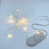 LED Mini Lichterkette warmweiss Stoffstübli