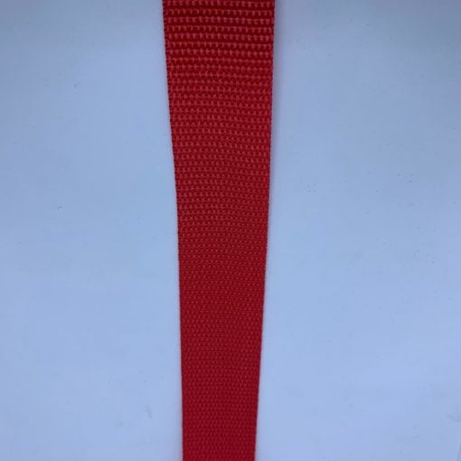 Gurtband Polypropylen 30mm rot Stoffstübli