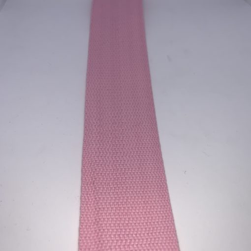 Gurtband Polypropylen Uni 40mm rosa Stoffstübli