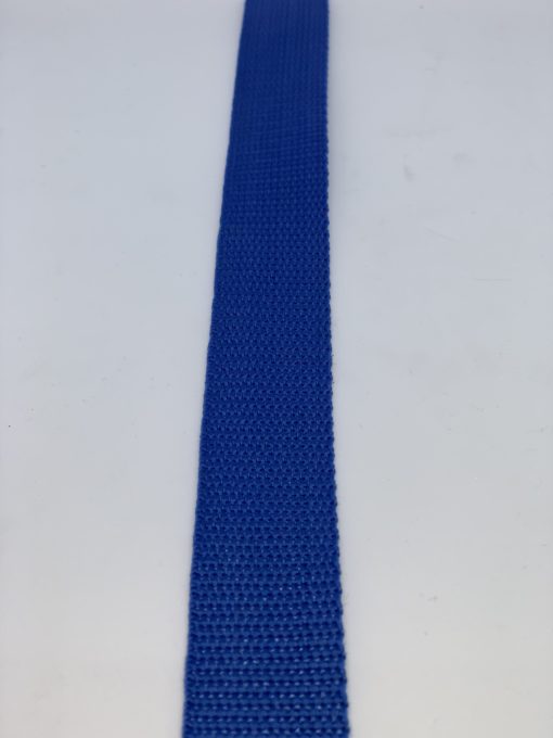 Gurtband Polypropylen Uni 25mm blau Stoffstübli