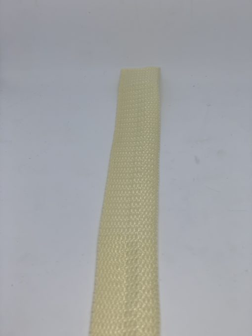 Gurtband Polypropylen Uni 25mm vanille Stoffstübli