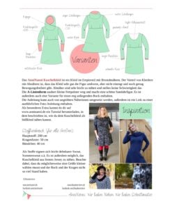 Schnittmuster Anninanni Kuschelkleid Damen Stoffstübli