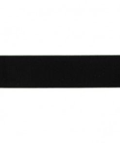 Gummiband Schwarz 4cm mit farbigen rand