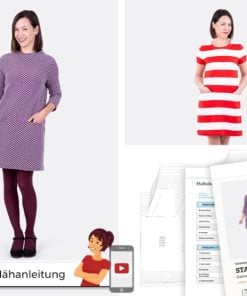Schnittmuster Pattydoo Spaces A-Linien Kleid Stoffstübli