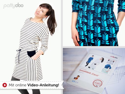 Schnittmuster Pattydoo Carol Sweatkleid Stoffstübli