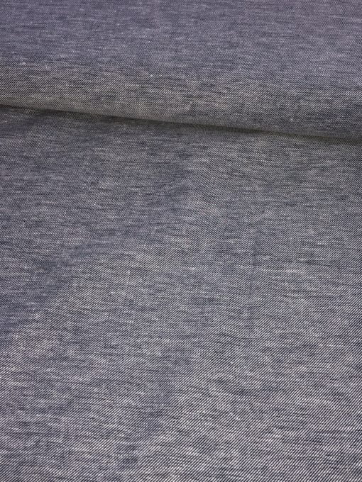 Baumwolle Leine Uni Navy