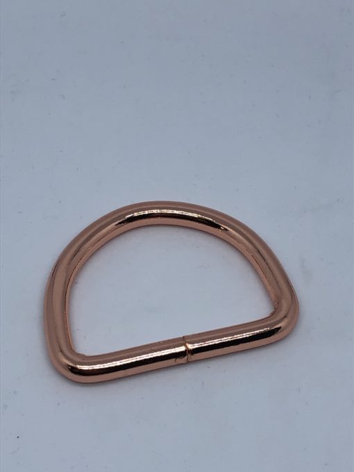 D Ring 40mm Rosègold elegant massiv