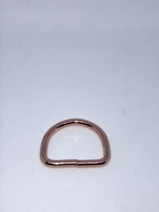 D Ring 30mm Rosègold elegant massiv