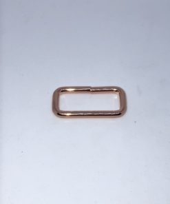 Trägerschnalle 30mm Roségold elegant massiv