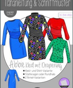 Damen Kleid Abbie Gr. 32-48 Stoffstübli