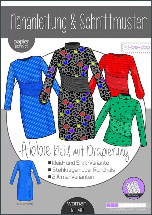 Damen Kleid Abbie Gr. 32-48 Stoffstübli