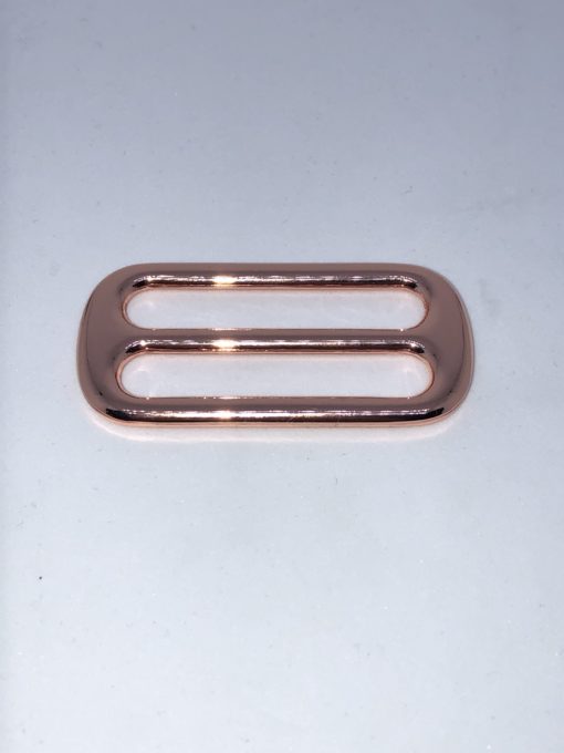 Taschenkarabiner 40mm rosègold elegant massiv