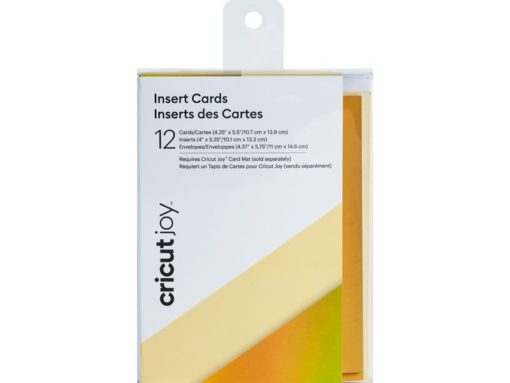 Cricut Kartenset gold Stoffstübli