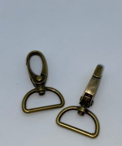 Karabiner alt messing 25mm