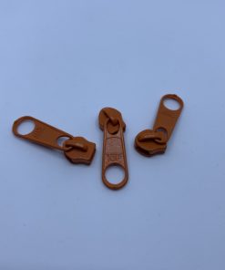 Zipper 5mm dunkelorange
