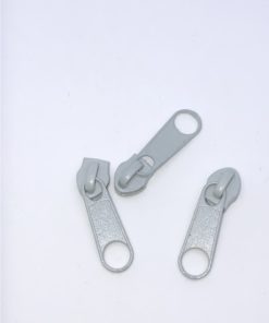 Zipper 5mm Zart grau
