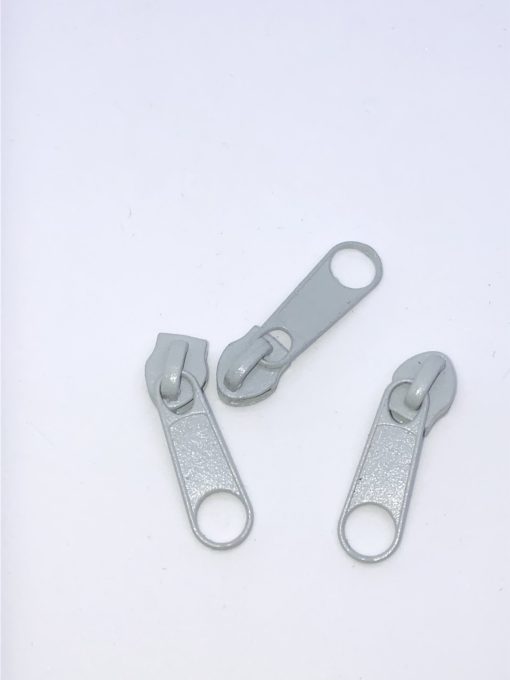 Zipper 5mm Zart grau