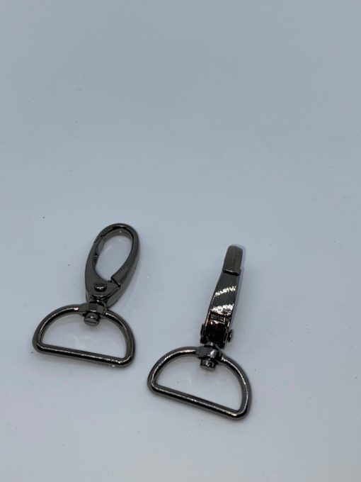 Karabiner Gunmetal 25mm