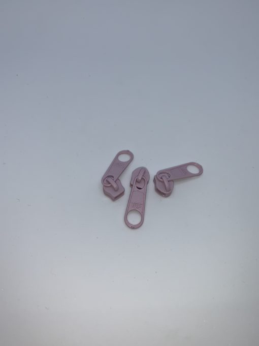 Zipper 5mm rosa/lila