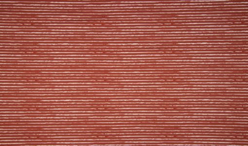 Jersey Chalky stripes weiss auf Rost