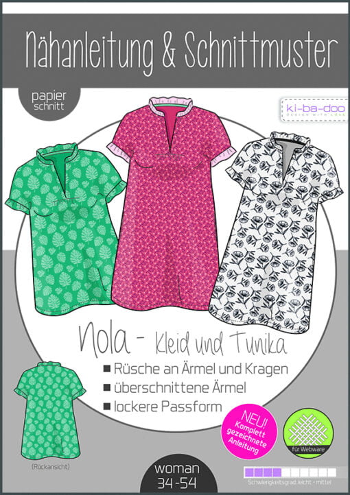 Kibadoo Bluse / Tunika Nola Stoffstübli