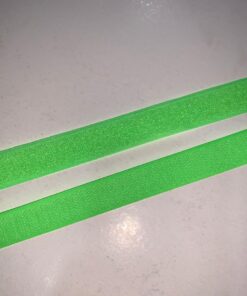Klettband komplett neongrün 2cm