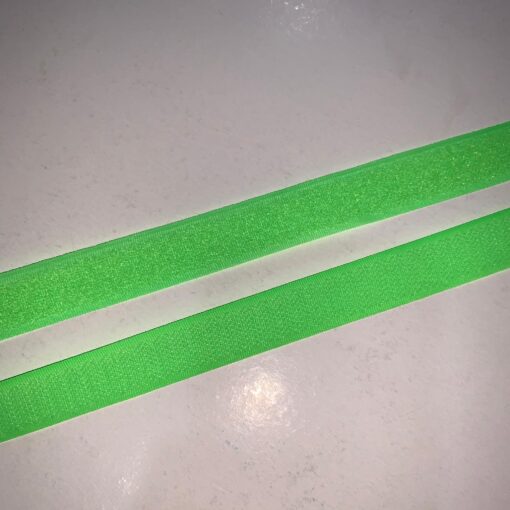 Klettband komplett neongrün 2cm