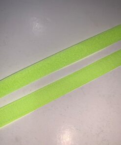 Klettband komplett neongelb 2cm
