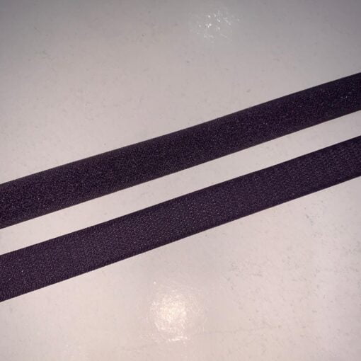 Klettband komplett aubergine 2cm