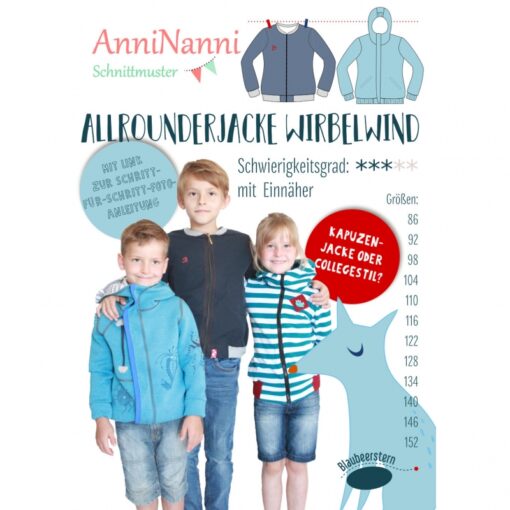 AnniNanni allroundJacke WIRBELWIND