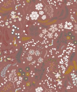 Cotton Fleur mix old rose