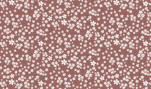 Webware Baumwolle organic spring old rose