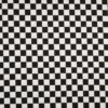 Jersey checks Black and White 2cm