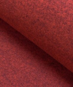 Taschenfilz uni Rot
