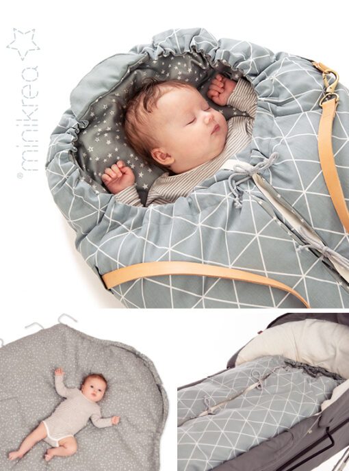 Minikrea 90902 Babyschlasfsack/ Tragetasche