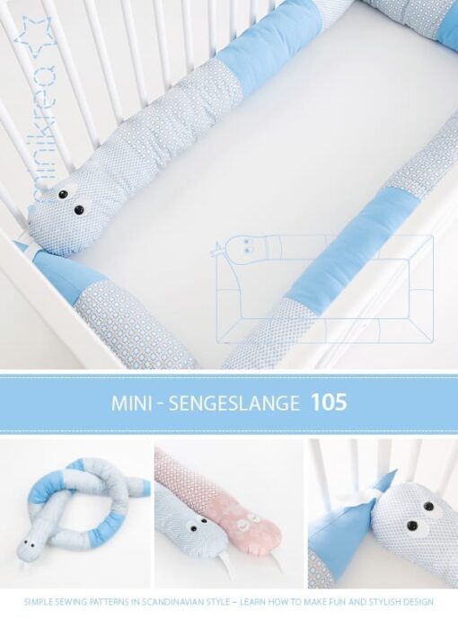 Minikrea 105 Mini Sengeslange Baby Bettschlange